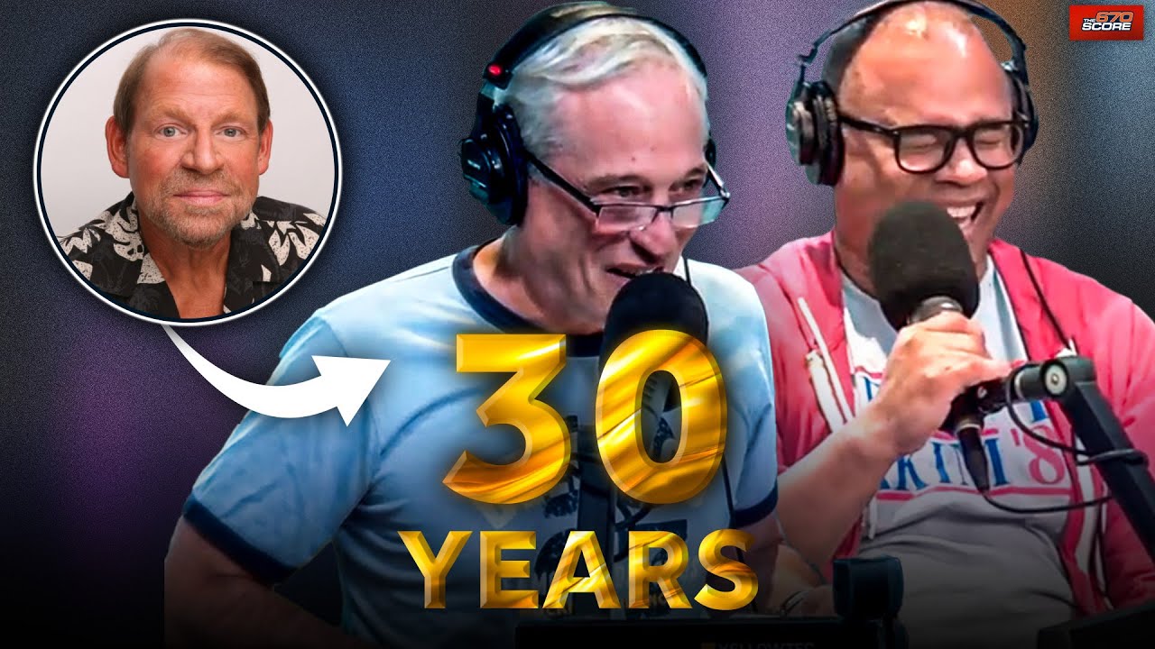 Terry Boers celebrates Dan Bernstein starting his 30th year at The Score | Bernstein & Holmes