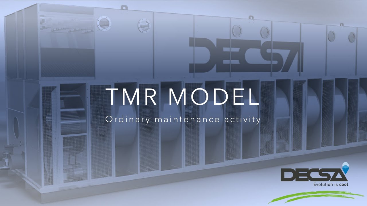 Cooling towers maintenance: TMR series | Decsa [webinar]