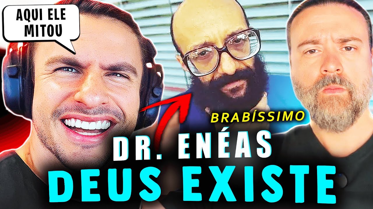 SUPER XANDÃO REAGINDO - A AULA MAIS IMPORTANTE DO ENÉAS | DEUS EXISTE? (SEM SUPERCHAT)