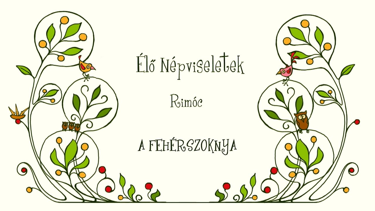 Élő népviselet Rimóc A Fehérszoknya