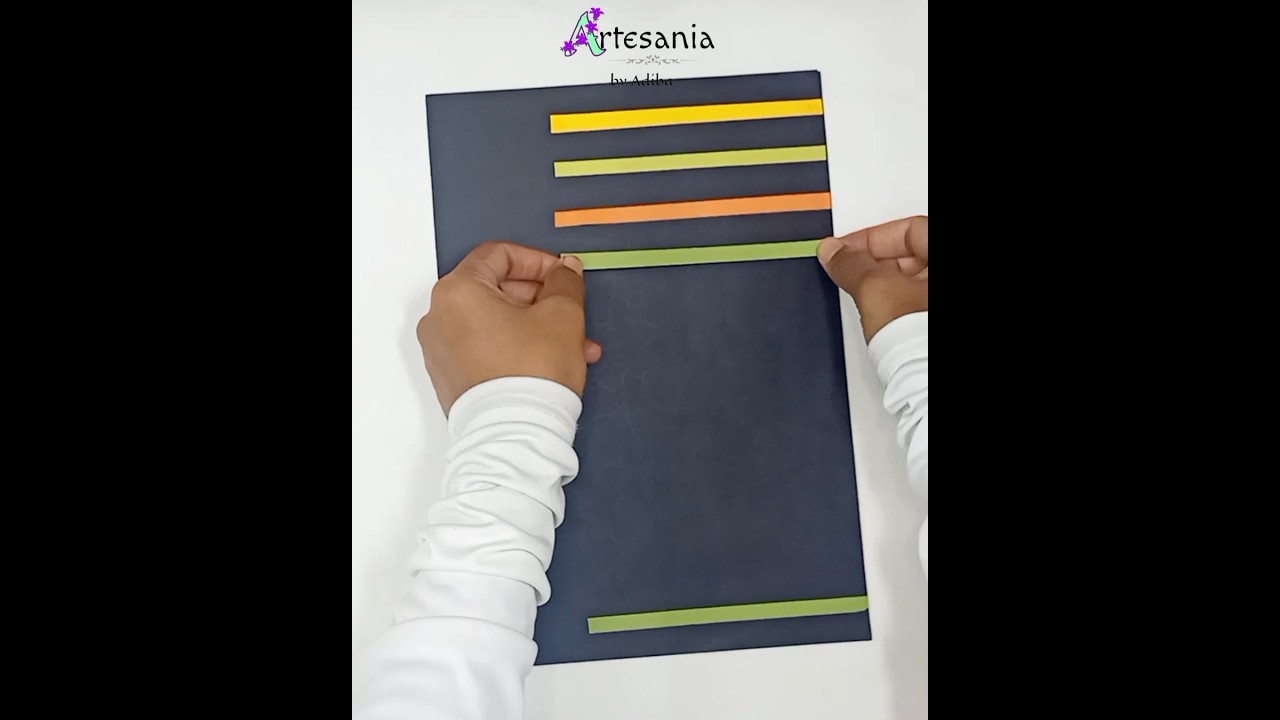 Very stylish file cover decoration #diy #easy #craft #viralshort #project #frontpage #file #cover