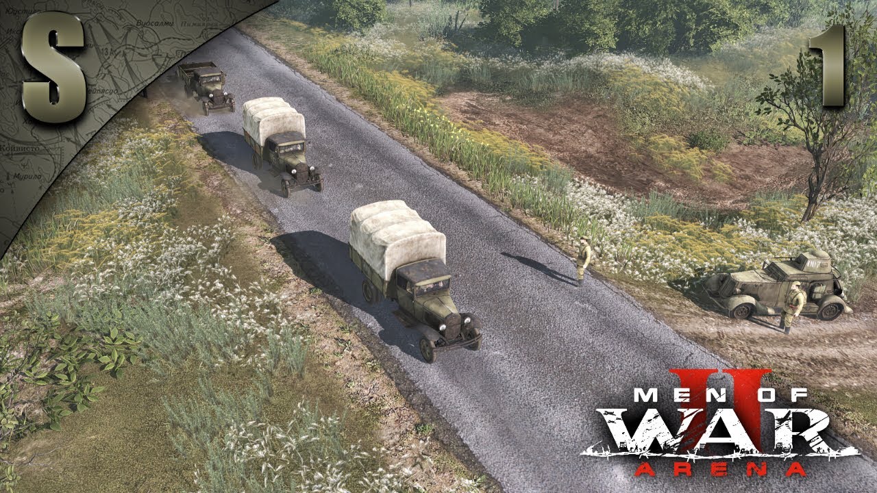 Прохождение Men of War 2: Arena [СССР] ★Сорванный блицкриг★ ( Гроза начинается ) #1