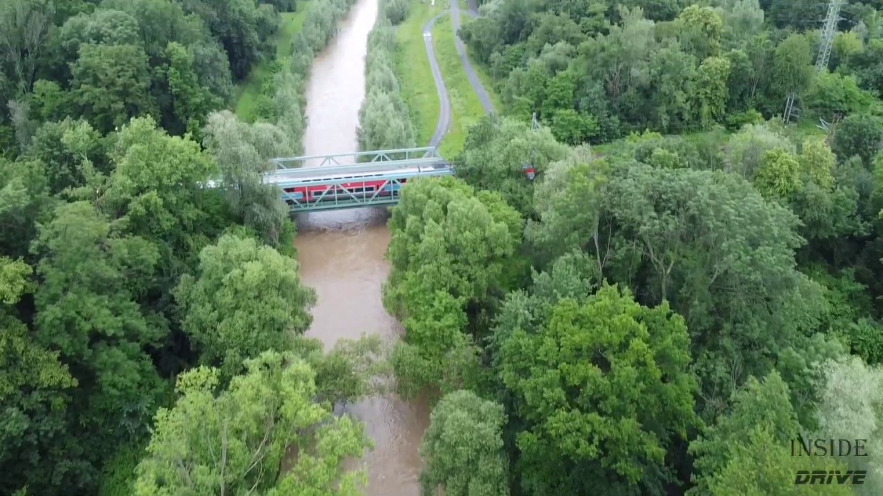 Vyteklá řeka Odra (potopa) 2020