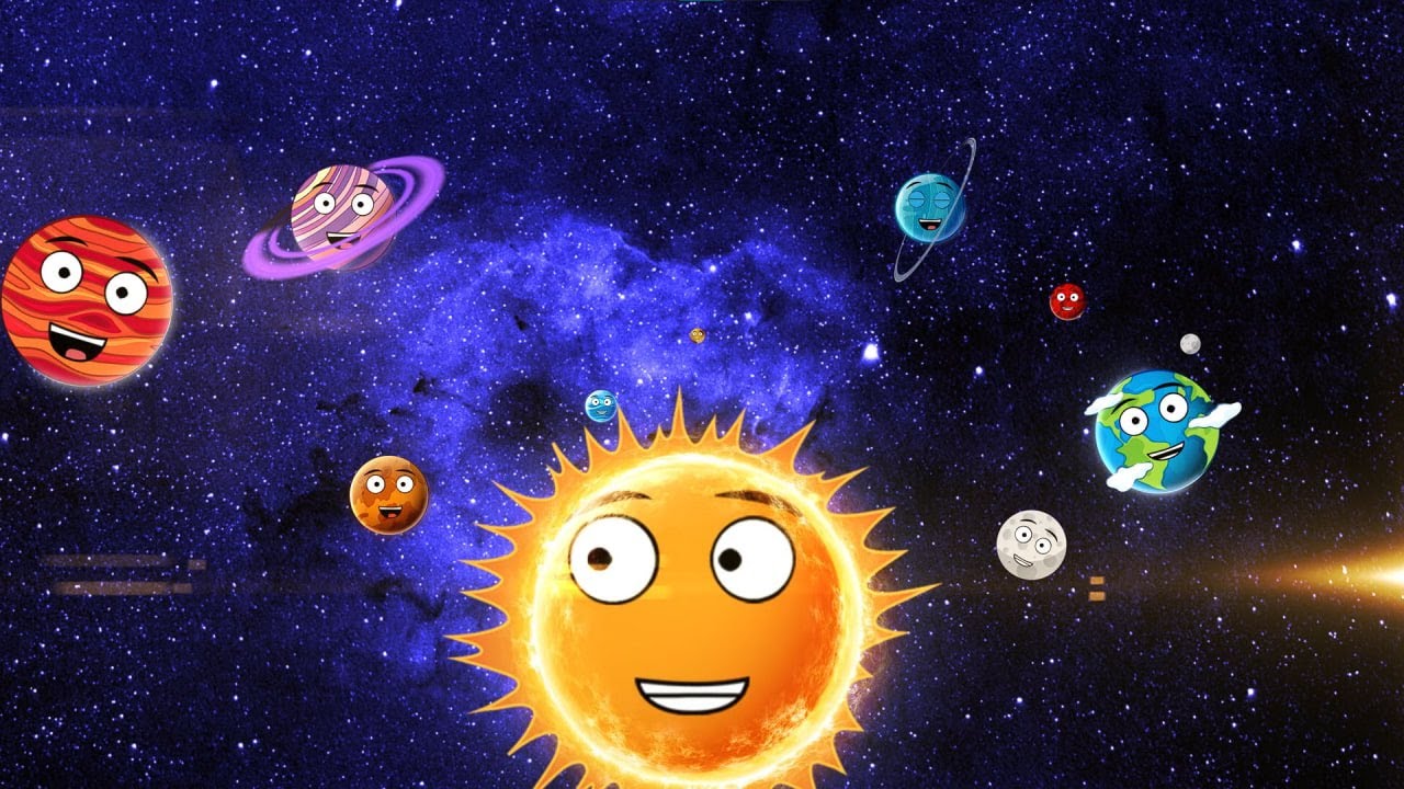 &Icirc;nvățăm planetele - c&acirc;ntece animate pentru copii de la Clopoțelul Magic