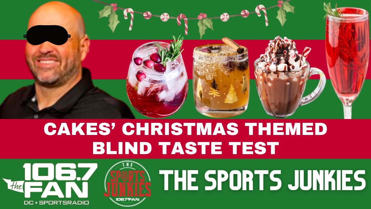 Cakes Does A Blind Liquid Taste Test | The Sports Junkies