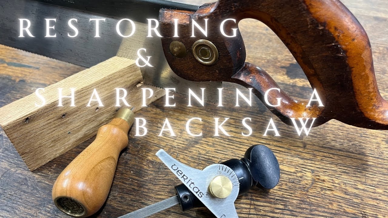 Restoring a Jackson Back Saw
