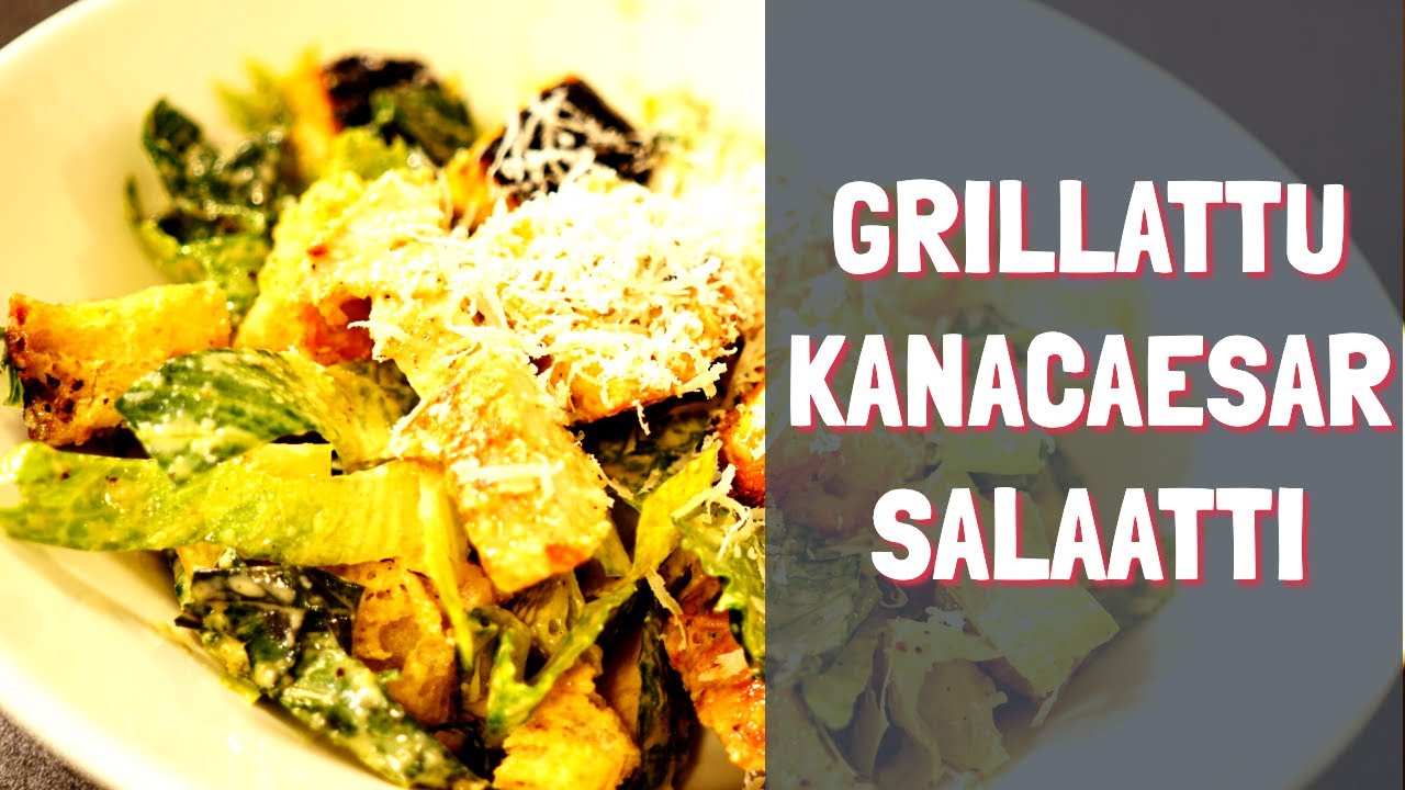 Grillattu Kana-Caesarsalaatti