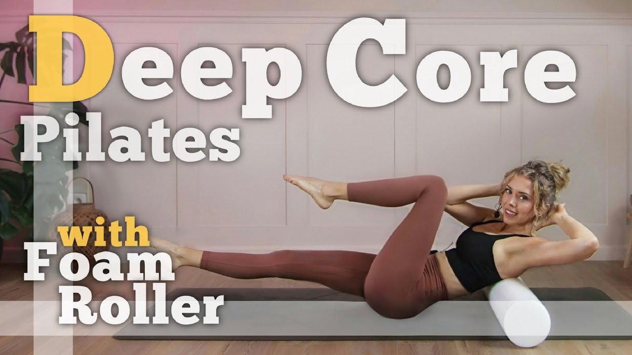 30 Min Intense Core Foam Roller Pilates | Full Body Strength & Stability Workout 