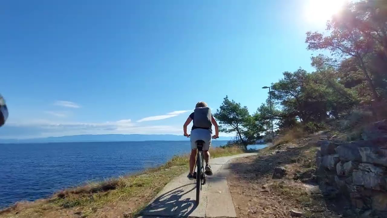 Mali Losinj és Veli Losinj között.