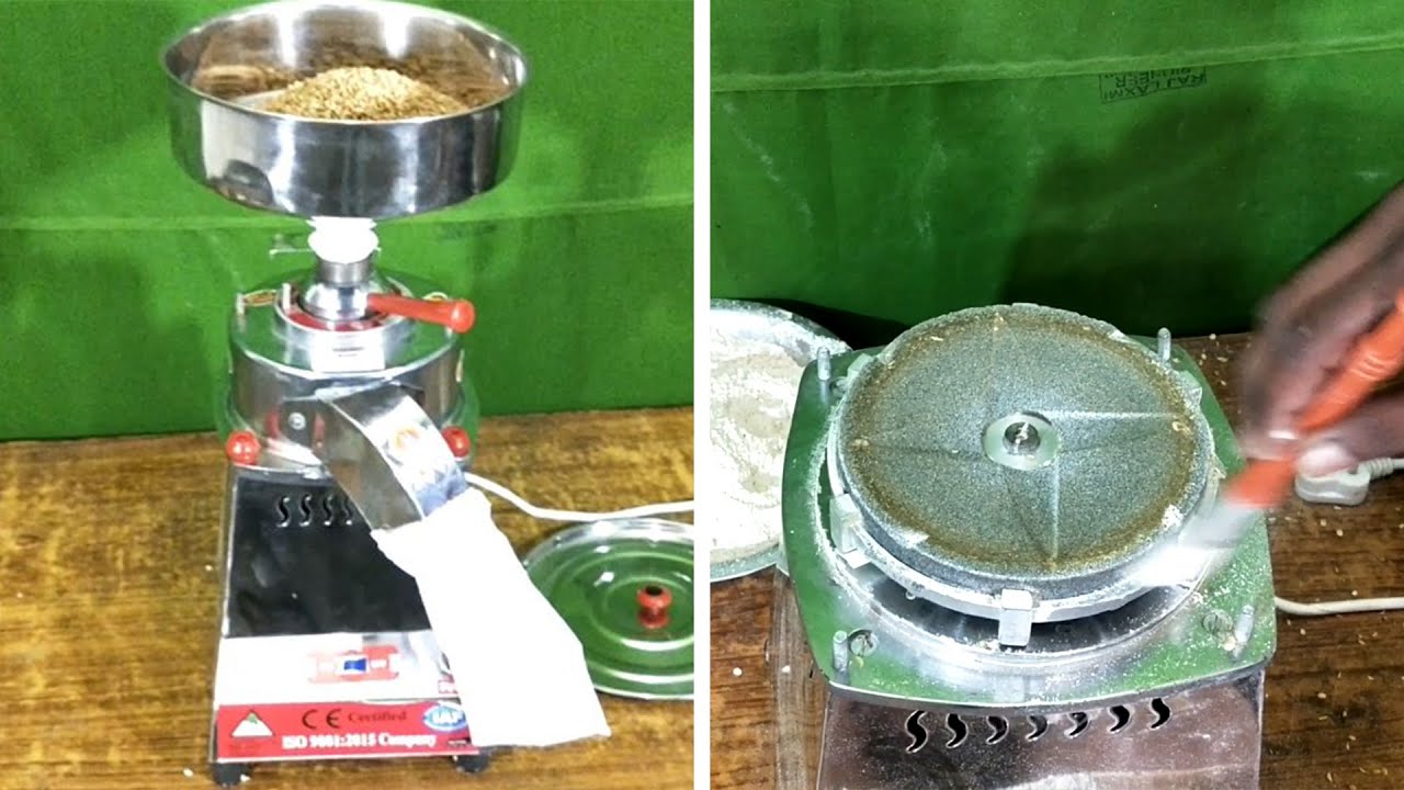 Best Stone Type Atta Chakki | Flour Mill | Table Top | Call Us - 7829055044