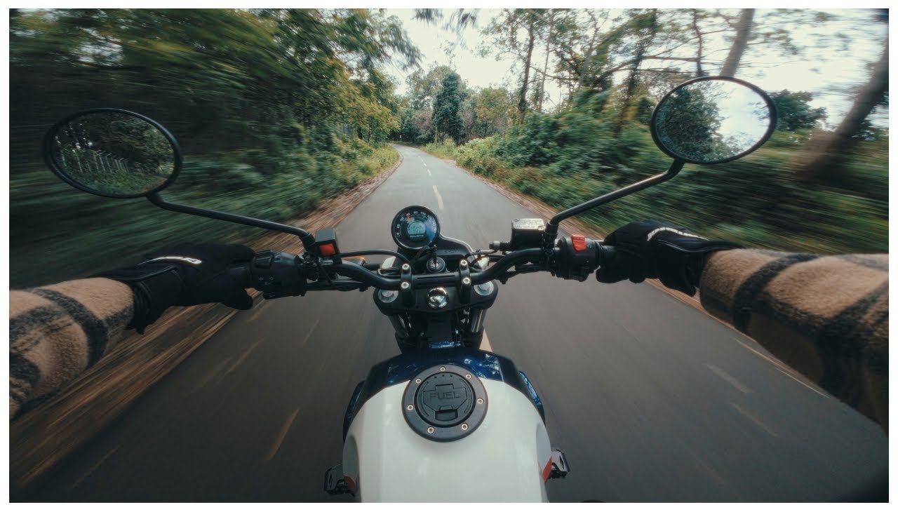 The Sound of Solitude: Finding Your Way | Exhaust Sound | Scram 440 #asmr #Relaxation #Motovlog #dji