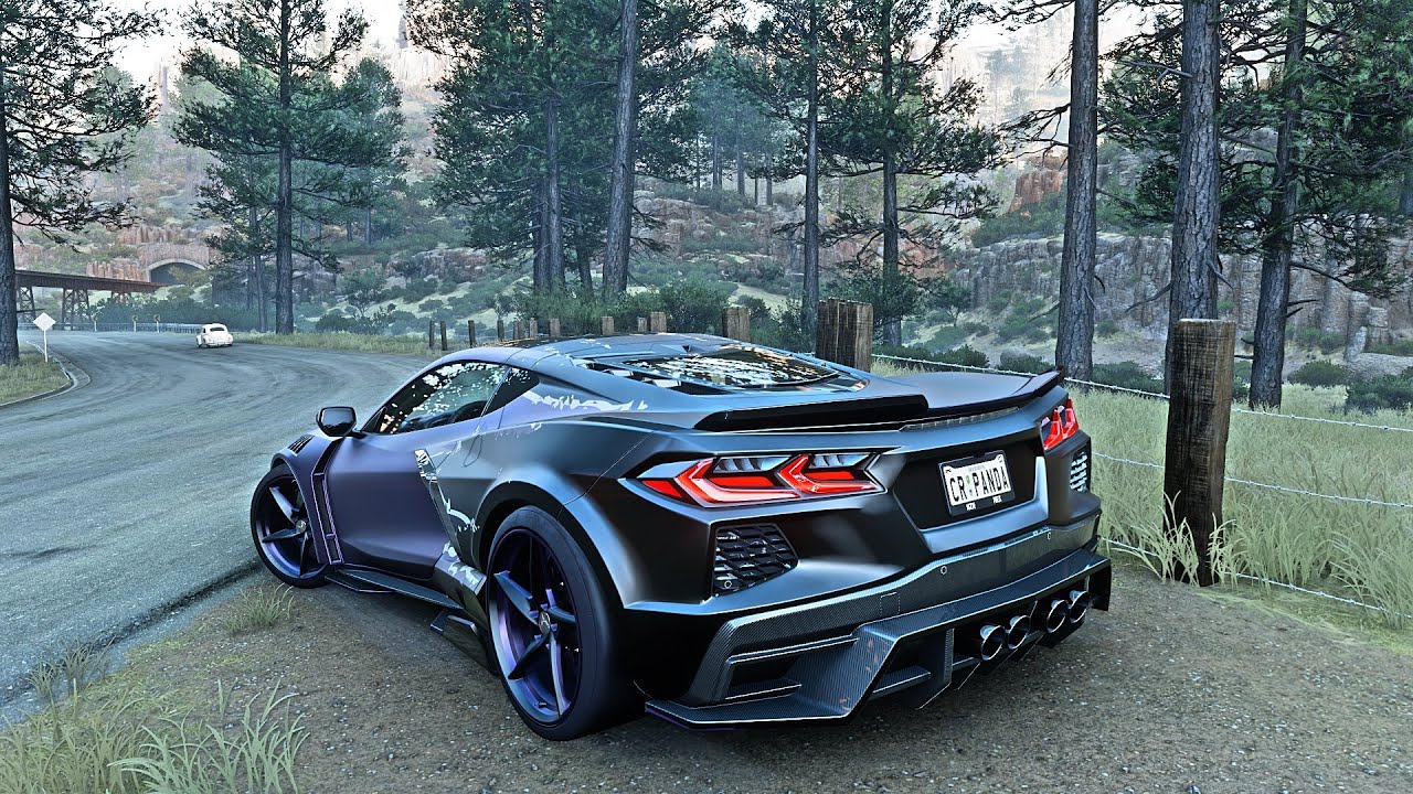 1300HP Chevrolet Corvette E-Ray 2024 - Forza Horizon 5 | Thrustmaster TMX Gameplay