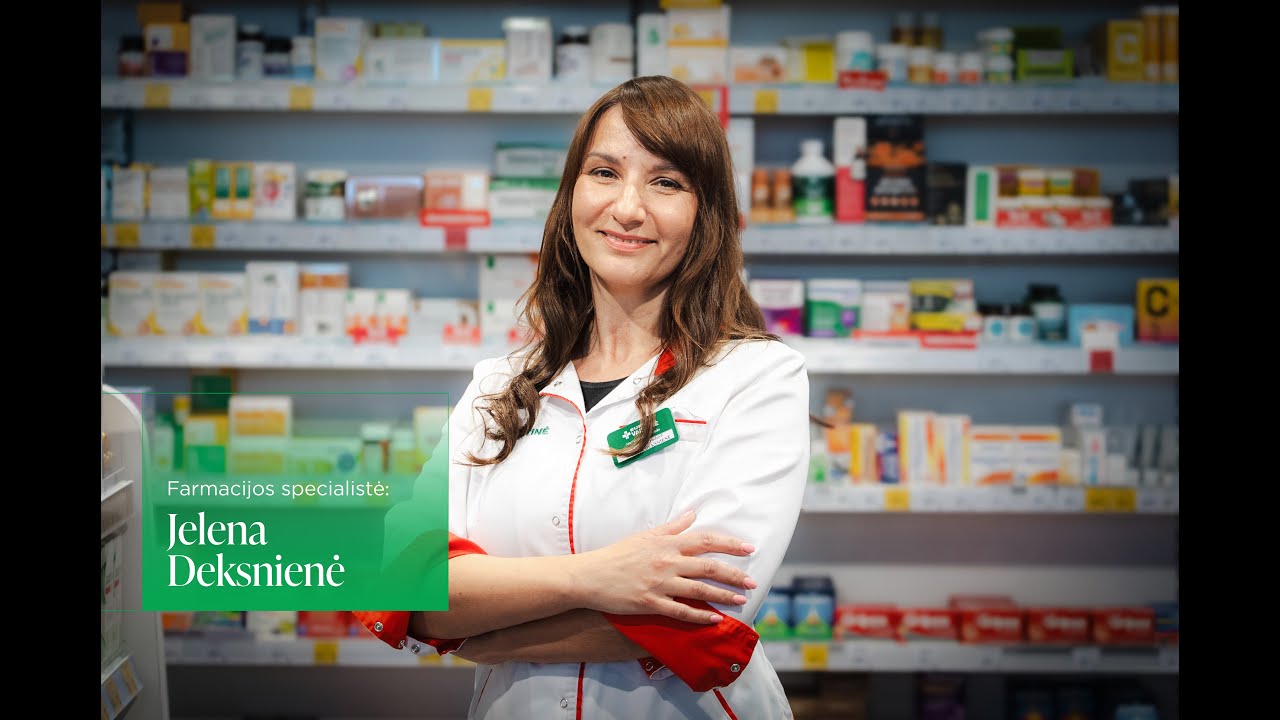 Ką reiškia vilkėti farmacijos specialisto chalatą? I Vaistininkė Jelena Deksnienė