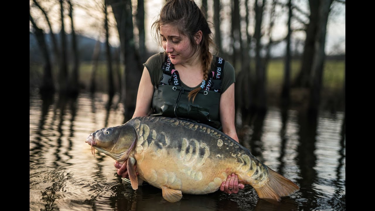 Willem Kwinten karpervissen op Etang Des Gaulois - Maart 2018