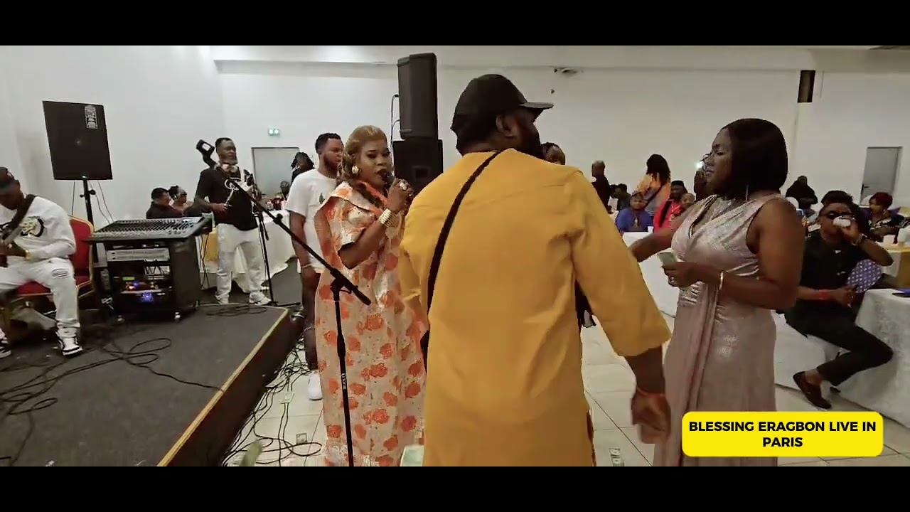 Blessing Eragbon live in Paris 