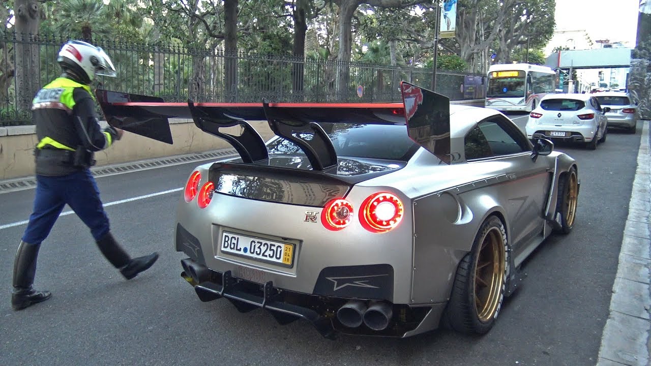 1850HP NISSAN GT-R BUSTED BY THE POLICE!
