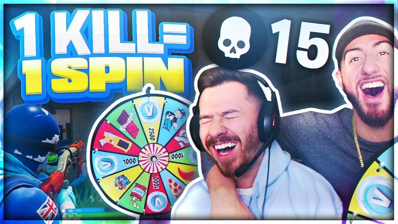 1 KILL = 1 SPIN! The Wheel Of Fortnite With ItsYeBoi!