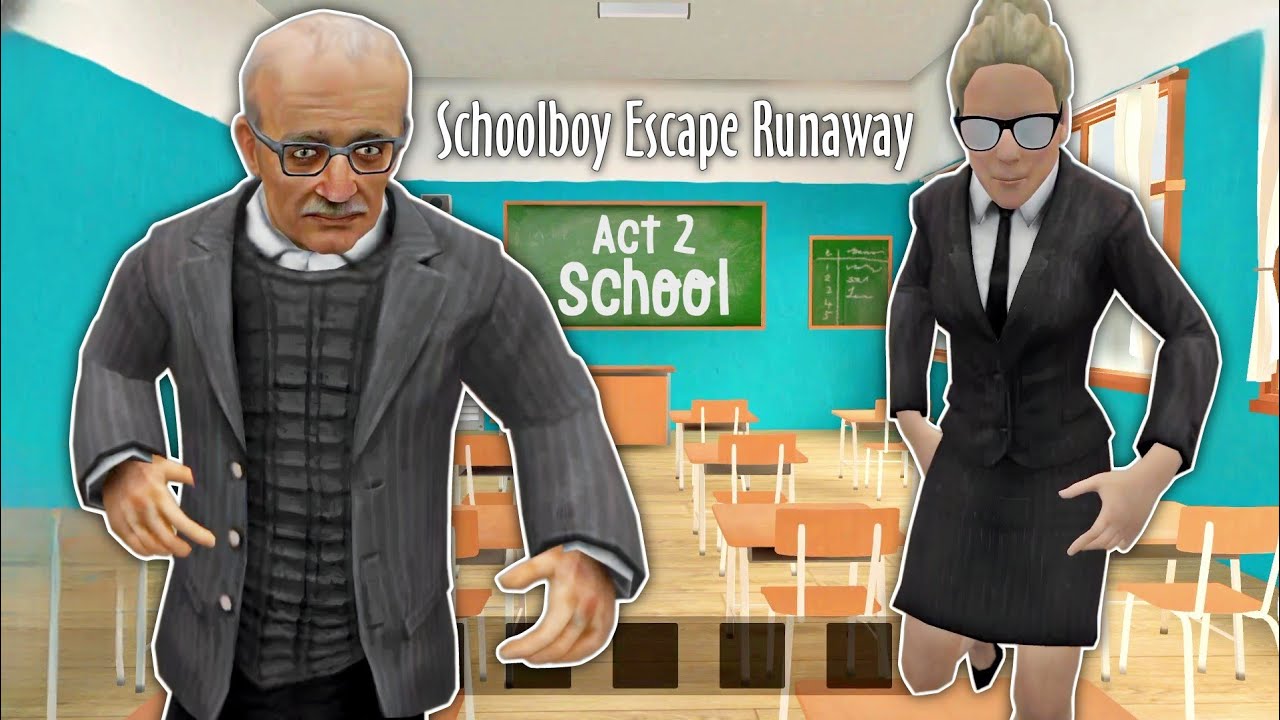 Schoolboy Escape Runaway - Act 2 School Full Gameplay (Android)