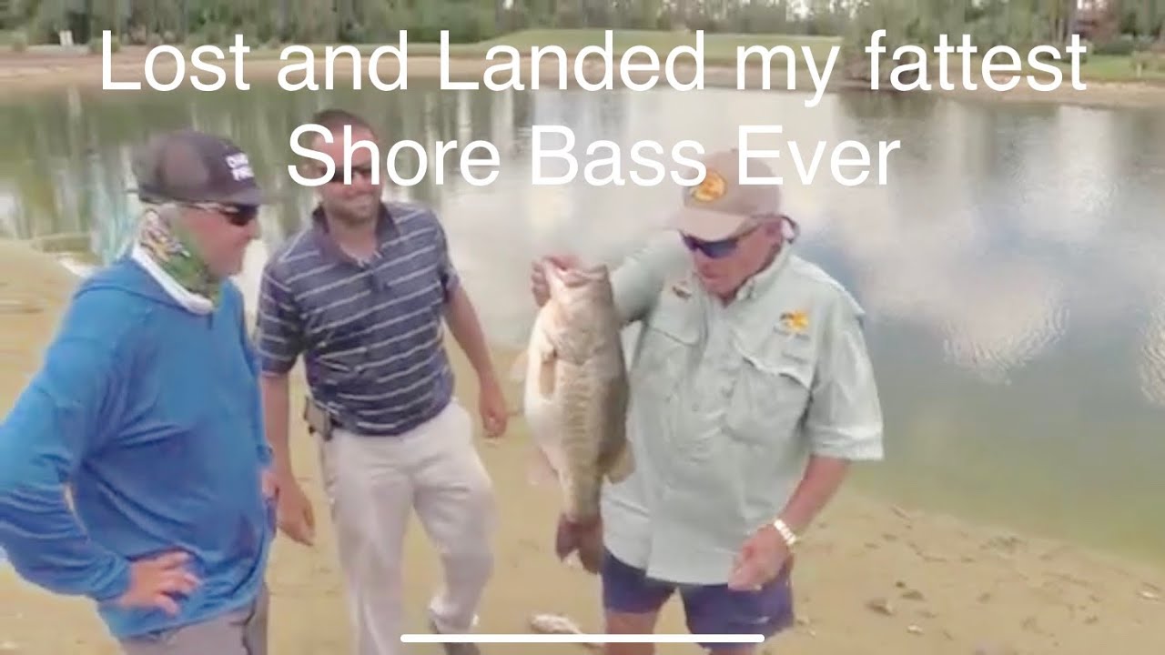 Huge Bass from Shore