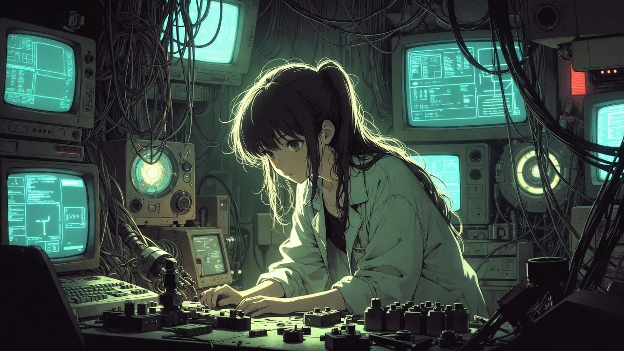 2012 Neon Network 🌃 | Cyberpunk Synthwave & Chillwave Mix for Coding, Focus & Night Drives