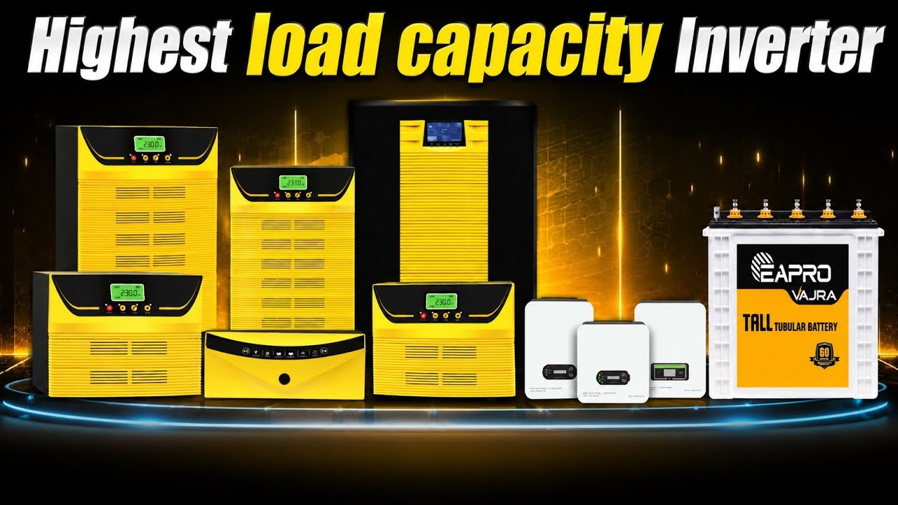 Which Eapro Solar Inverter Should You Buy | Eapro Solar Inverter | Best Solar Inverter in India