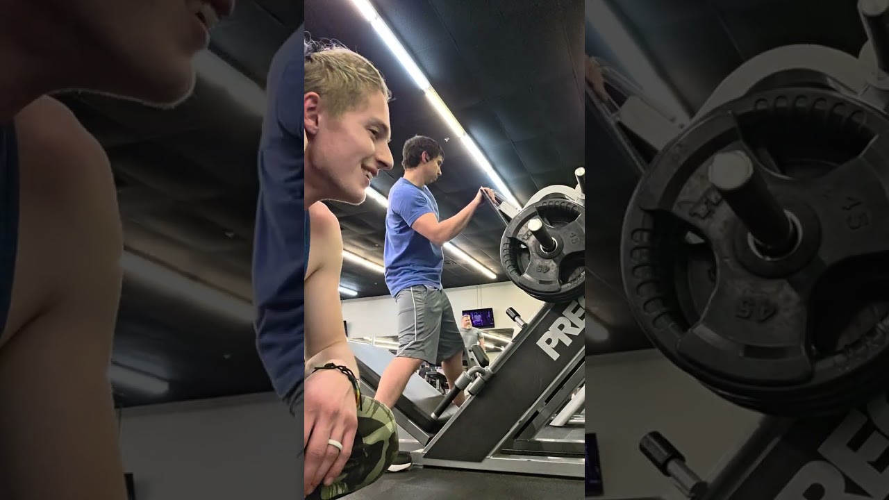 Leg day part 1 with Tyler, failure sets