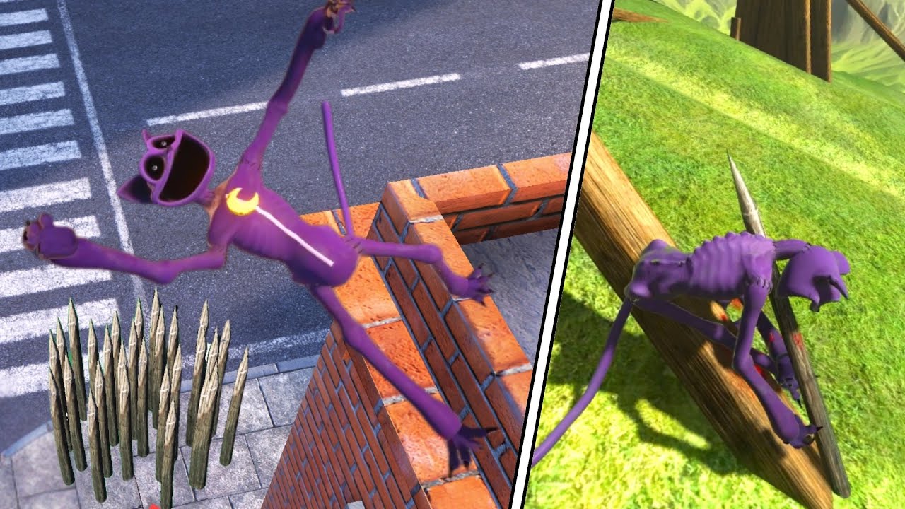 Catnap NPC Ragdolls Physics Compilation #57 | Overgrowth