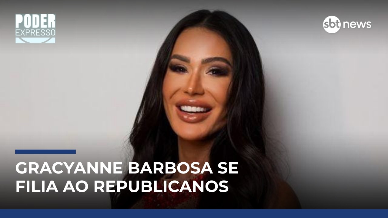 Gracyanne Barbosa anuncia filiação ao Republicanos e fala com o SBT News | #PoderExpresso