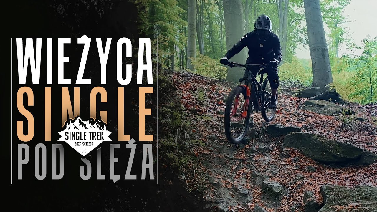 Sobótka - Huzarowy i Gozdnica DH // Single pod Wieżycą, Masyw Ślęży // Singletrack, Trasy MTB