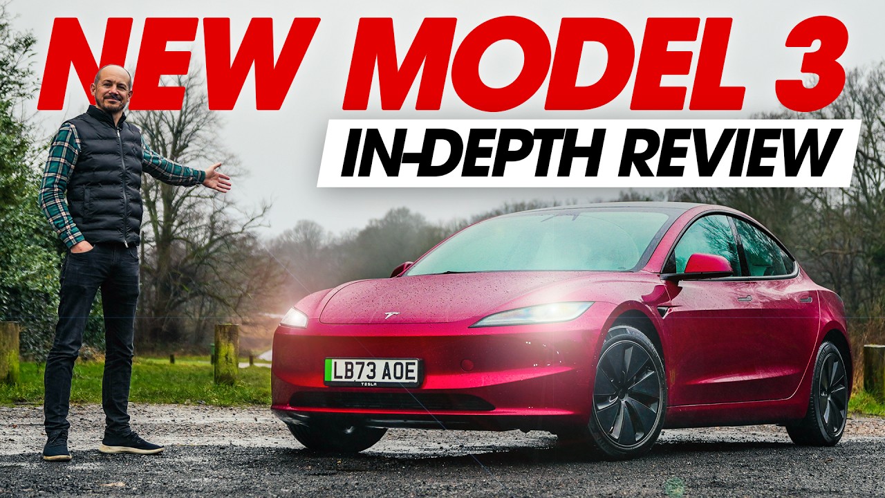 NEW Tesla Model 3 review &ndash; still the BEST electric car? | What Car?