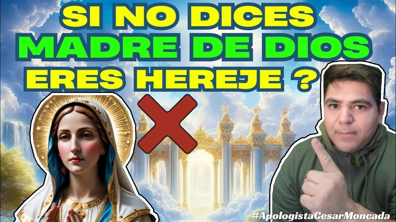 ¿Negar “Madre de Dios” es HEREJÍA? Unión Hipostática Explicada Bíblicamente