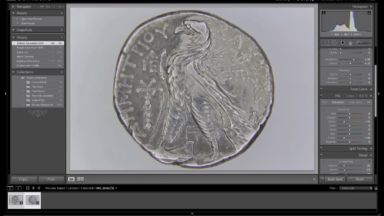 How To Photograph Ancient Coins