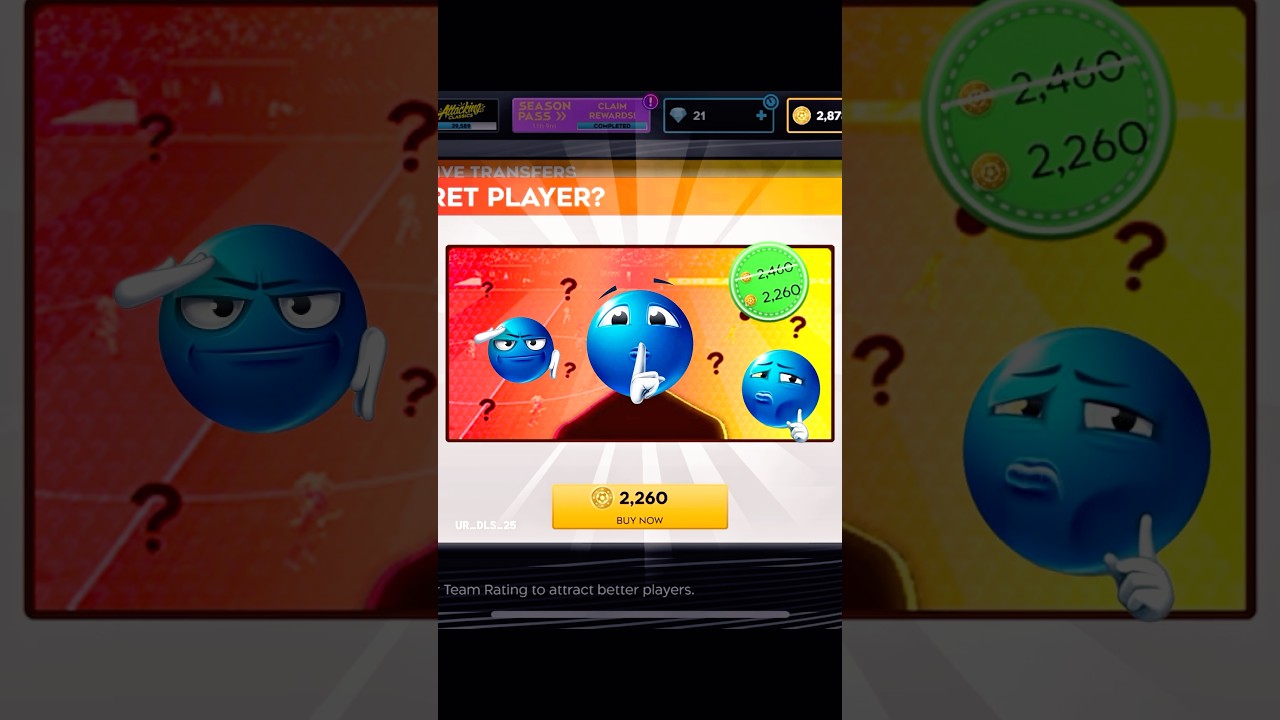🥴 How? I Got Him Within Only 2260 Coins&hellip;..! 🤡🏴󠁧󠁢󠁥󠁮󠁧󠁿☠️ | Ur DLS 25 | #shorts #dls25
