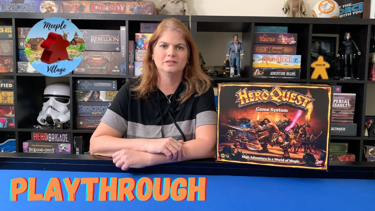HeroQuest Board Game Playthrough (Adventure 2)
