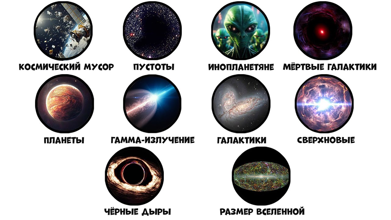 Все самые ужасающие объекты во Вселенной за 9 минут