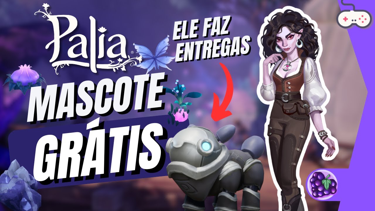 Guia para Pegar o seu MASCOTE GRÁTIS em Palia! ELE FAZ ENTREGAS!