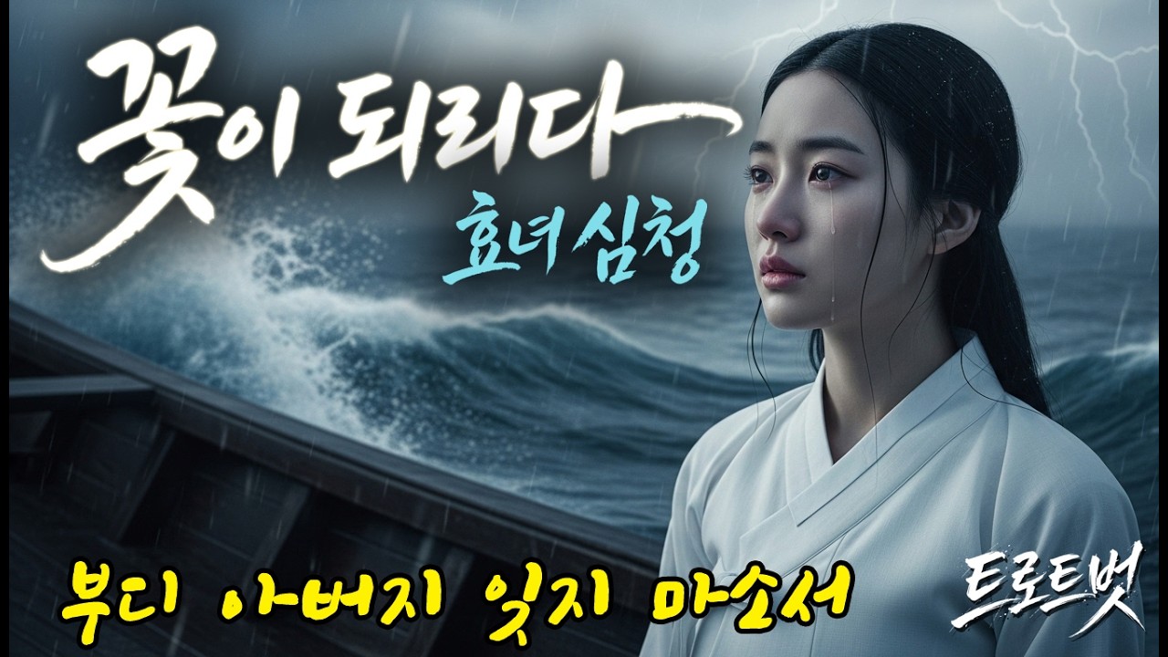 아버지 눈을 뜨게 한다면... 인당수에 몸 던진 효녀 심청의 마지막 노래 '꽃이 되리다' #꽃이되리다 #심청 #사극트로트