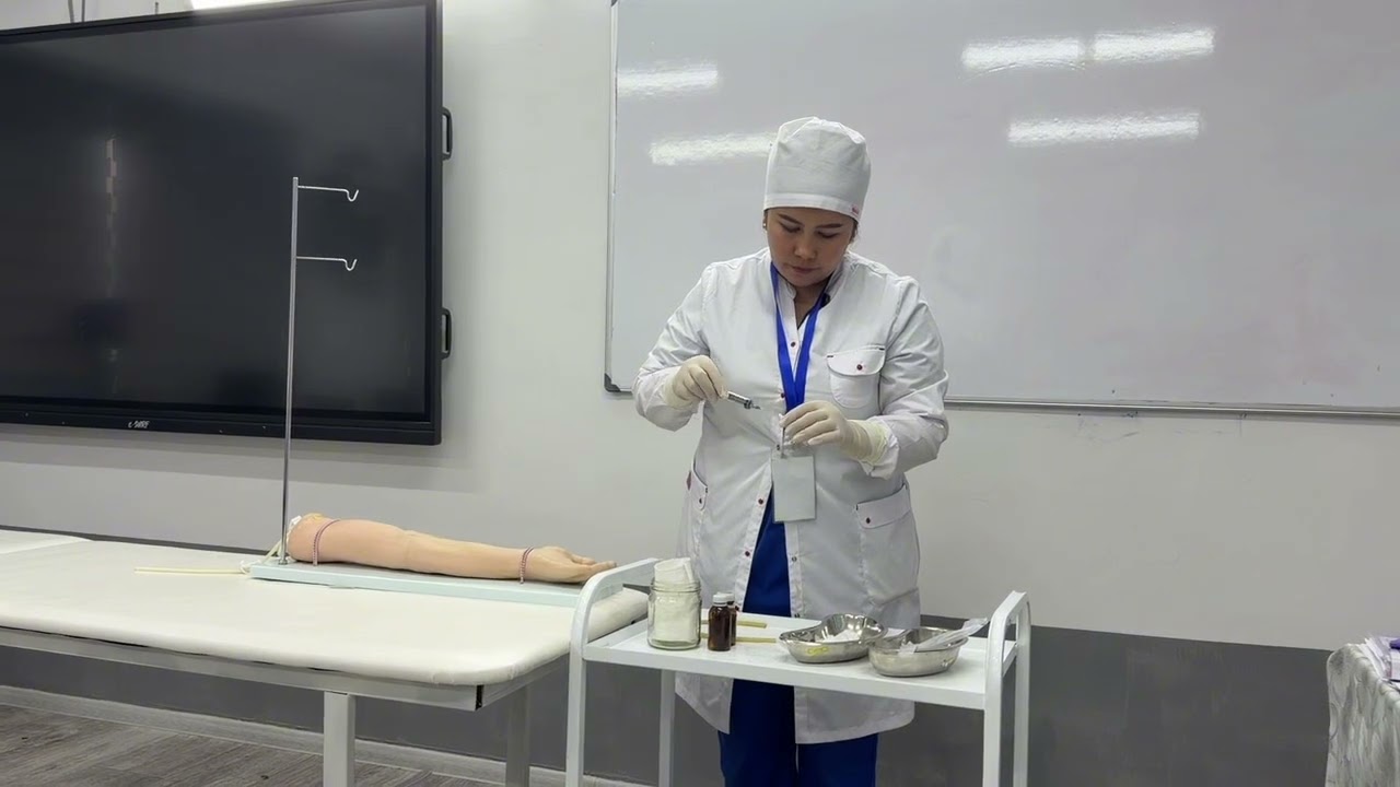 Vena ichiga inyeksiya qilishni oʻrganamiz
