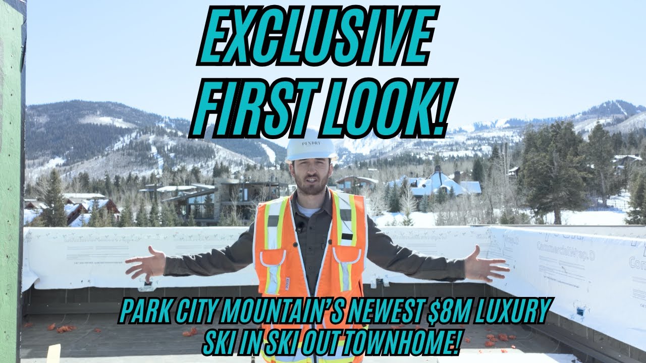 Luxury Ski Home Tour | $8M Park City Ski-In, Ski-Out Townhome!