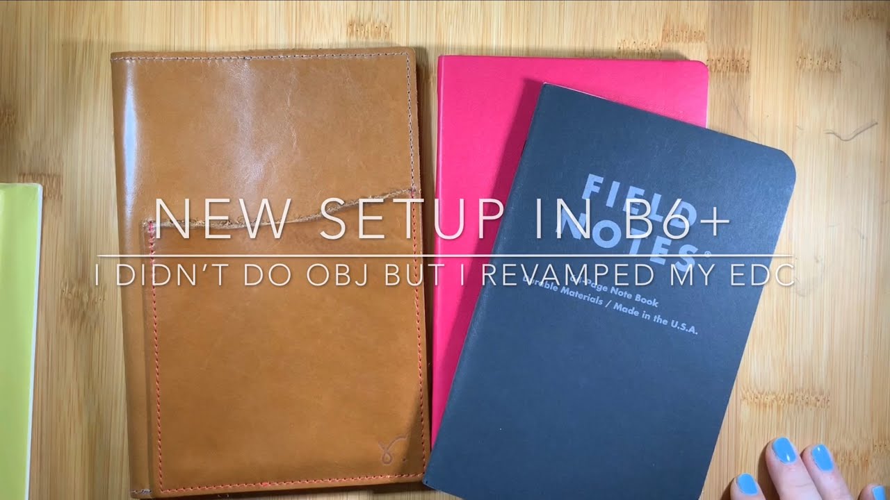 My New Planner Set-up in the Leuchtturm B6+ | My New Bullet Journal (Bujo) Planner
