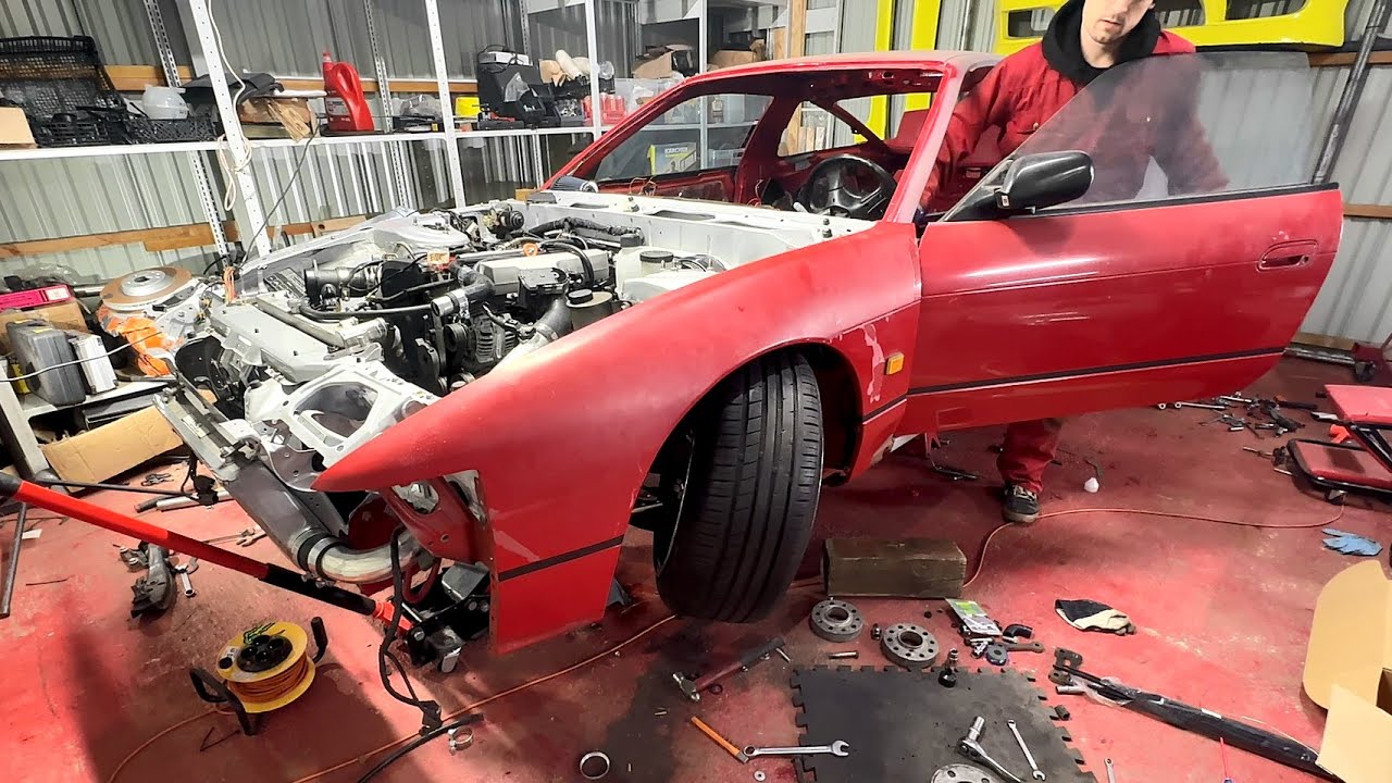 Założyłem OG Japoński zestaw skrętu | Nissan 200sx s13 1.8t 20V | Rel Drift Life EP.77