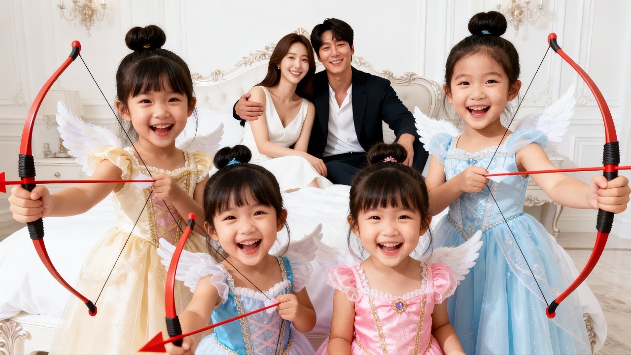 Niña de 5 años como Cupido ayuda a mamá a conseguir un marido rico y guapo... su padre biológico! 💘