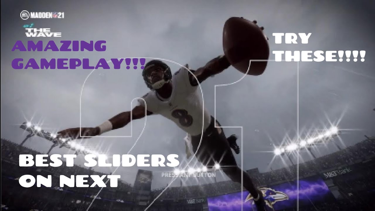 Next Gen Madden 21 Best Sliders Setup