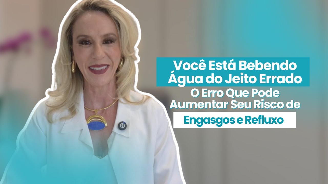 Você está bebendo água do jeito errado? Descubra o erro silencioso eue pode afetar sua voz e pulmões