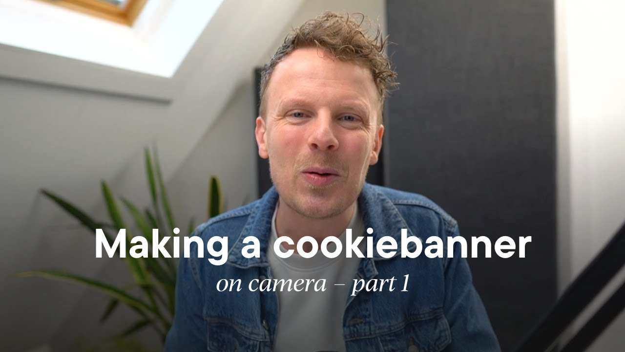 How to build your own cookiebanner (part 1)
