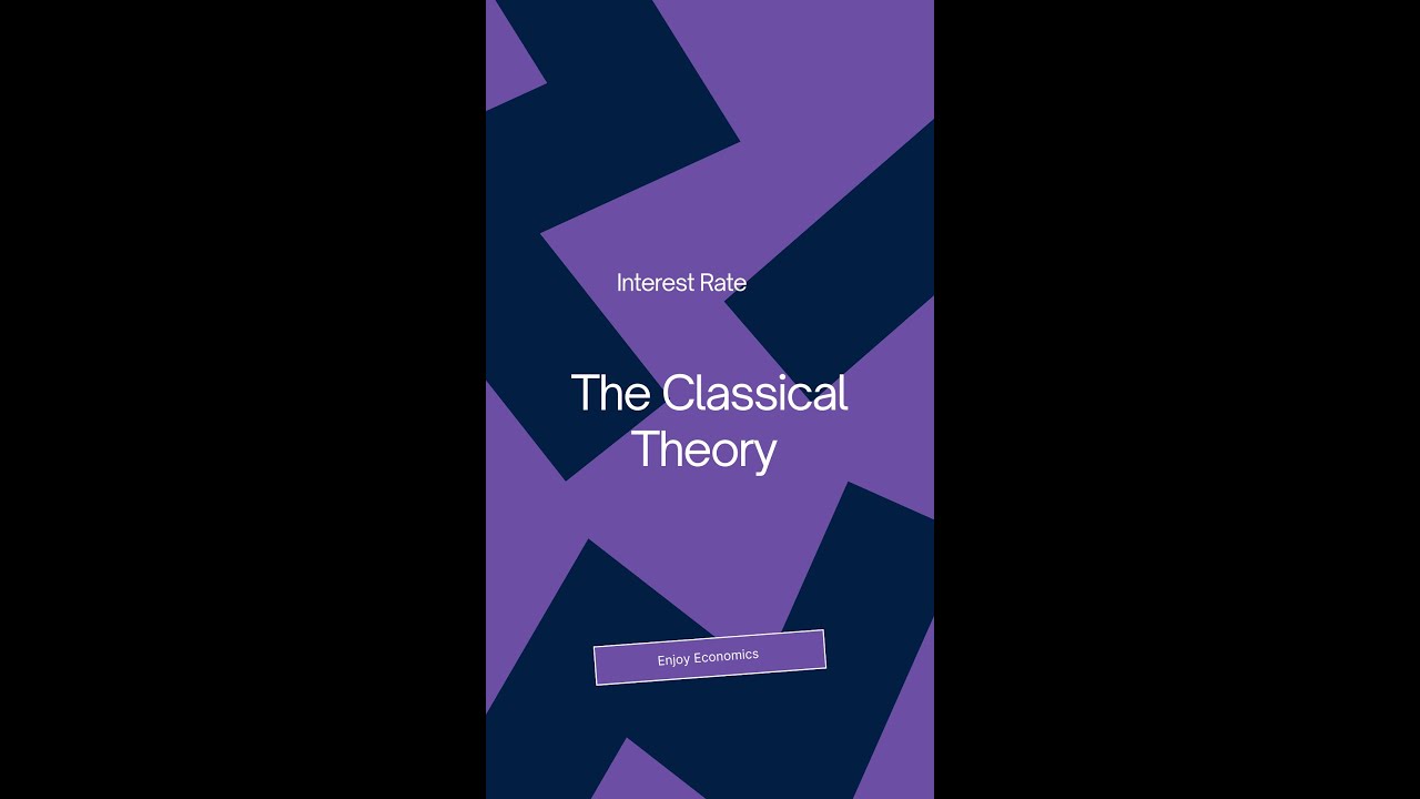 Interest Rate in Classical Theory: Determination and its role as an automatic stabilizer.