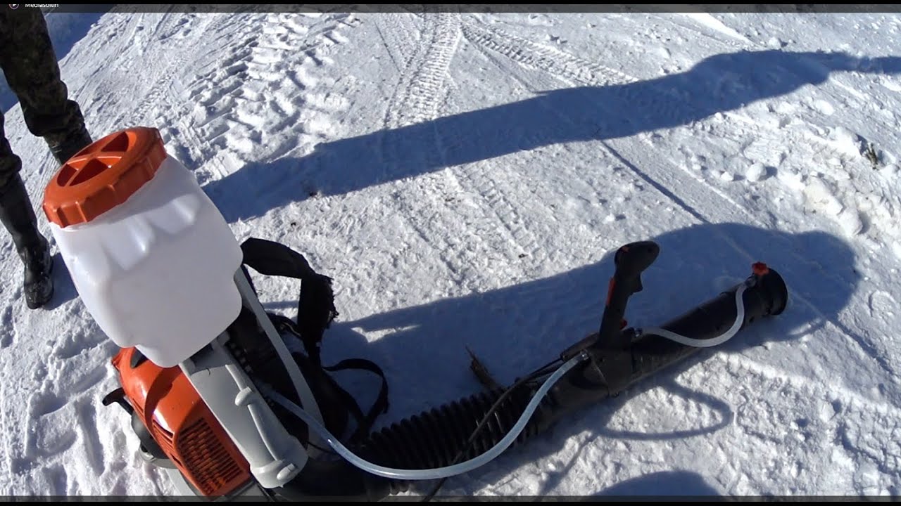 Metsolan Metsäkoulu 261 - Boorilannoitus Stihl SR450, miten se tehdään ja mitä maksaa?