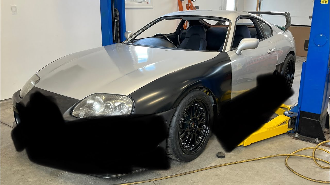 Ultimate MK4 Supra Body Kit Transformation: From Stock to Stunning in Minutes!