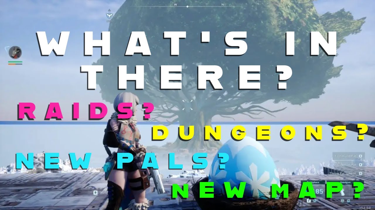 PALWORLD - The World Tree - What's in there?