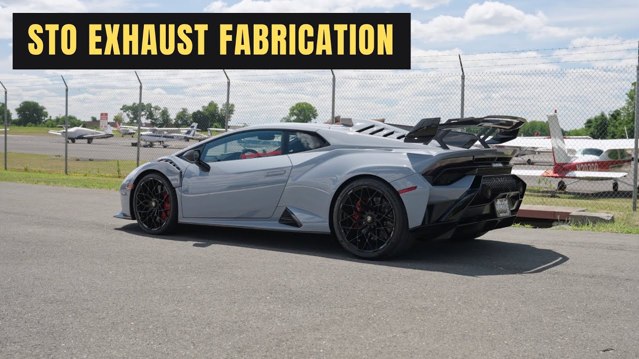 Huracan STO goes STRAIGHT PIPED!